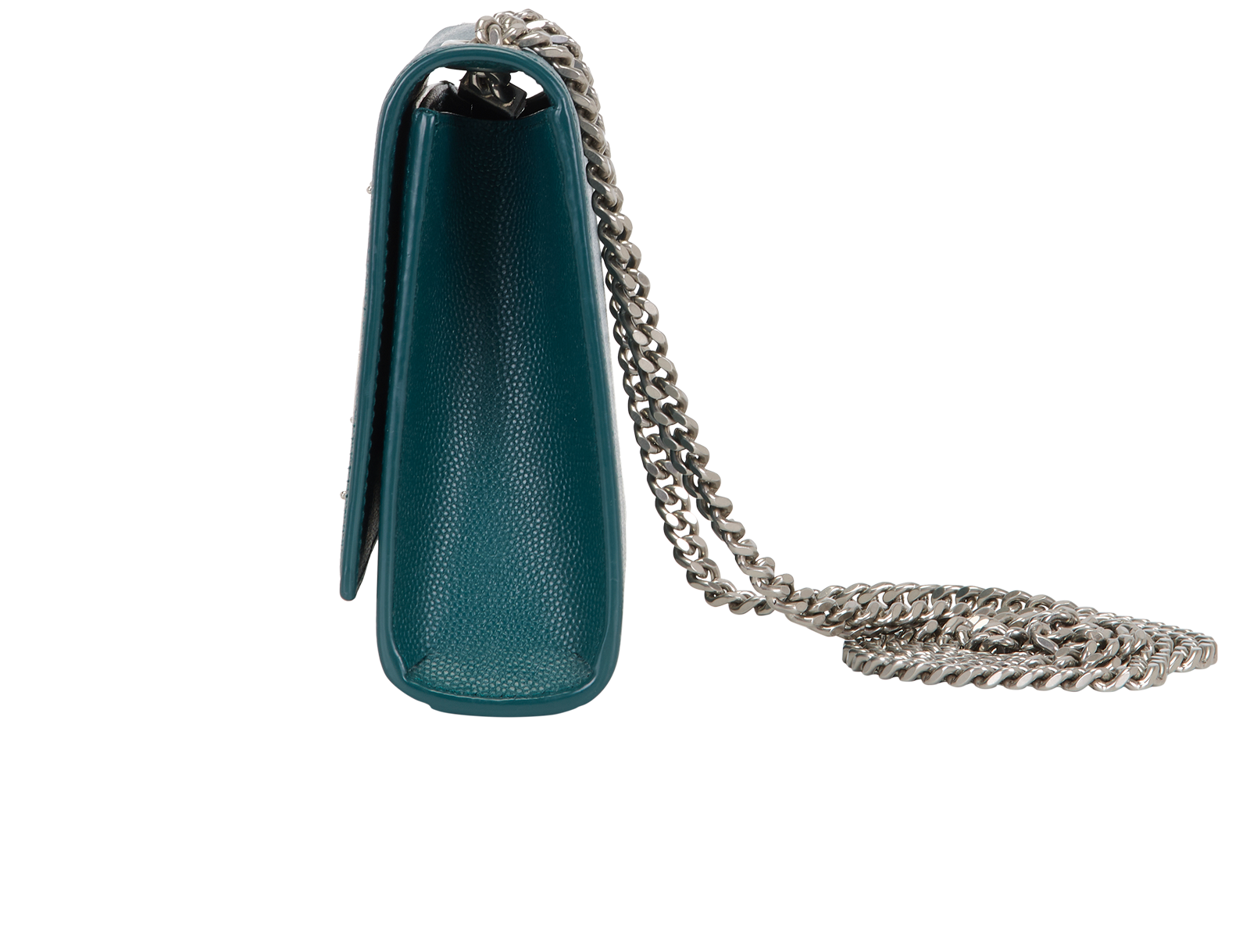 Small Kate Crossbody, &pound;895, Handbags, Green, Leather, Bottom view